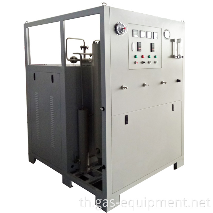 แอมโมเนียแครกเกอร์เครื่องกำเนิดไฟฟ้า H2 โดยแอมโมเนียสลายตัวสำหรับเหล็กกล้าคาร์บอน